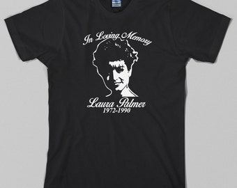 Twin Peaks T Shirt , laura palmer, david lynch, tv, fire walk with me, Graphic Tee, All Sizes & Colors