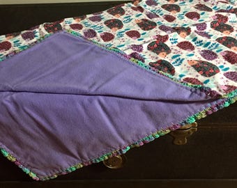 Flannel receiving blanket
