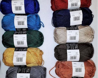 Mulberry Silk Yarn by AUSTERMANN SETA - pure silk yarn! SALE!!! crochet yarn and knitting