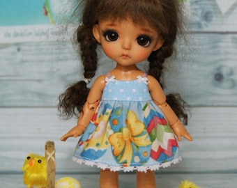 Lati yellow/pukifee sets (sundress+ bloomers+socks)