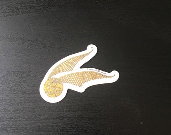 Golden snitch sticker
