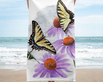 Eastern Tiger Swallowtail Butterfly Towel
