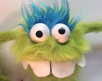 Fuzz Monster hand Puppet