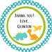 Favor tags and Envelope Seals