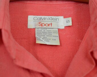 Vintage Calvin Klein Sport Smock Top
