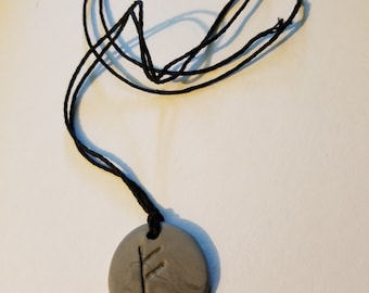 Viking Rune Fehu Necklace