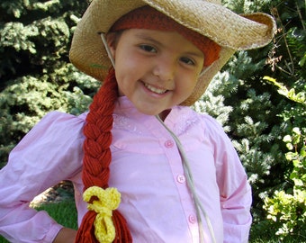 Jessie Toystory Crochet Hat Wig Pattern PDF Instant Download