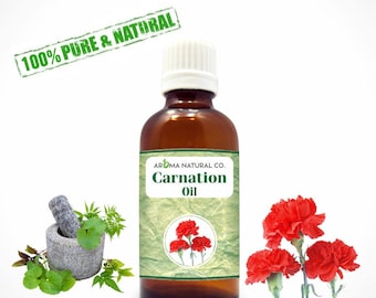 Carnation Essential Oil Pure & Natural For Aromatherapy-Therapeutic Grade-Fragrance Oil