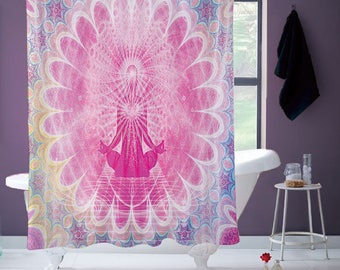 Meditation Shower Curtain