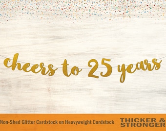 Cheers to 25 years | Etsy