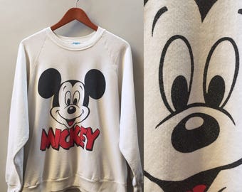Mickey mouse sweatshirt | Etsy