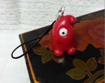 Red Cyclops Monster straps for phone