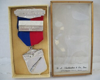Missouri rifleman medal, marksman, gun, award