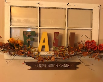 FALL Letters/ Fall Decor