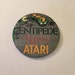 Vintage Centipede New And Only From Atari Pinback Button 1980's, Collectible Gamming Pinback Button, 1980s Memorabilia