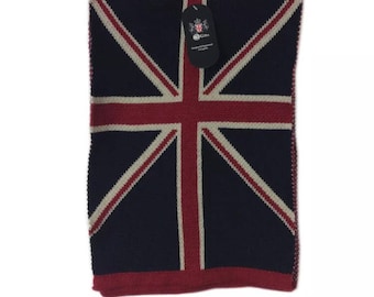 Union Jack scarf one size
