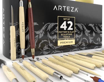 Arteza Pottery & Clay Sculpting Tools (Set of 42)