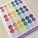 A42 - Shopping Planner Stickers