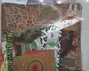 Kit paperbag album theme-zoo animals