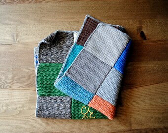Blanket MILA crocheted