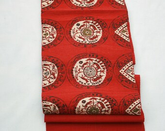 Vintage Japanese Nagoya Silk Obi
