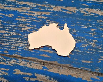 Copper Australia Stamping Blanks - PUNCHED - Qty 5