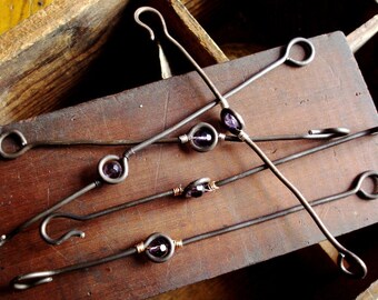 Bracelet Helper Buddy in Oxidized Stainless Steel with Domestic FREE SHIPPING Gifts under 10.