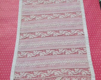 Antique Lace Vintage Lace Mixed Lace Modesty Bodice Insert