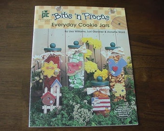 Vintage 1997 Bits 'n Pieces Everyday Jars, Tole Painting Book, Provo Carft, Country Painting, Wood Designs, Decorative Painting