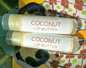 Coconut Lip Butter ~ Lip Balm ~ Lip Moisturizer
