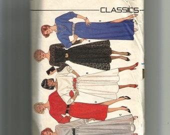 Butterick Misses' Dress and Slip Pattern 6940