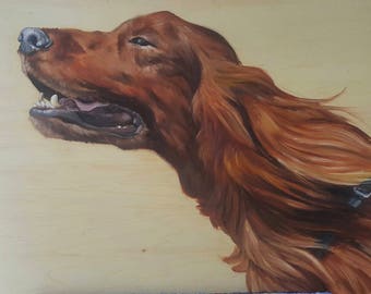 Custom Pet Portraits (Oil Paint)