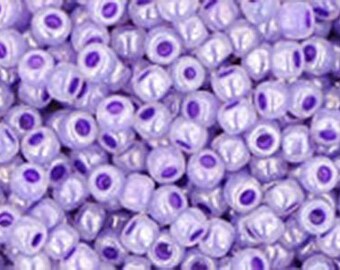 11/0 Ceylon Gladiola Toho Glass Seed Beads 2.5 inch tube 8 grams TR-11-922