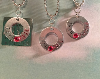 True Blood Team Necklaces