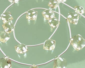1/2 Strand AAA Scapolite Micro-Faceted Square Diamonds