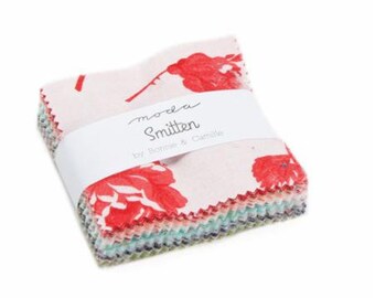 PREORDER Mini Charm Pack of Smitten by Bonnie and Camille from Moda