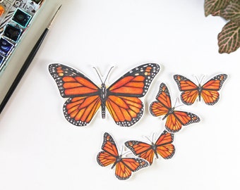 Vinyl Stickers, Monarch Butterfly, Monarch, butterfly, butterfly art, vinyl, vinyl stickers, laptop sticker, bumper sticker, yeti, decal