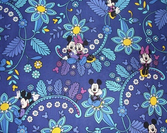 Mickey Dreaming Fabric Remnant