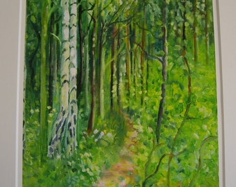 A Walk in the Woods Limited Edition Giclee print