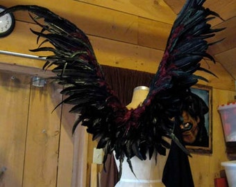Wearable Wings Maleficent costume Cosplay Fairy bird