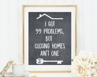 Real Estate Agent Decor, Realtor Decor, Realtor Gift, Gift For Realtor, Realtor Closing Gift, Real Estate Gift, Real Estate Agent Gift