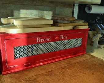 Boîte à pain, fait à l’ordre, Custom Made, antiqué, Style ferme