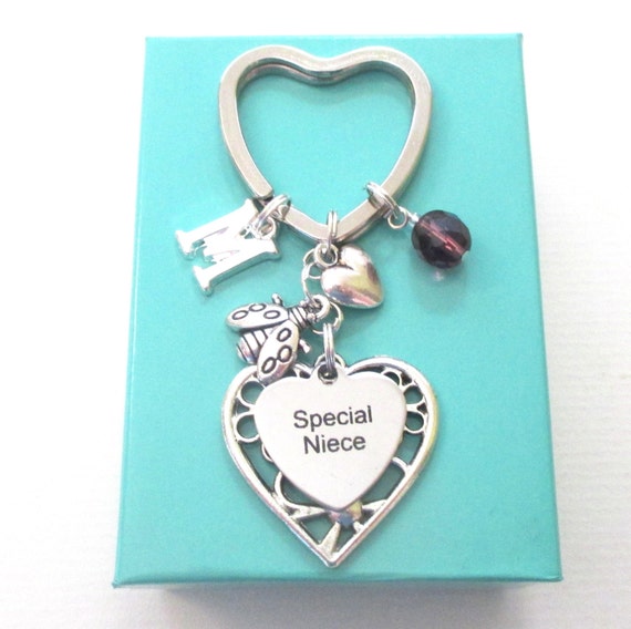 Special Niece gift Birthday gift for niece Niece keyring