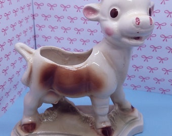 Nursery Planter Vintage Cow - Check description!!