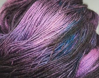 Lanartus Baby Alpaca Lace, hand dyed 100g