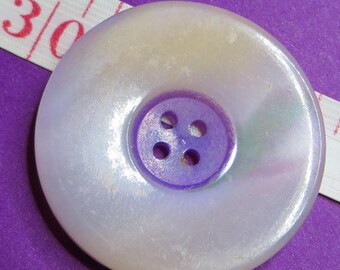 Parma violet button mother of Pearl 3 cm - #6254_30
