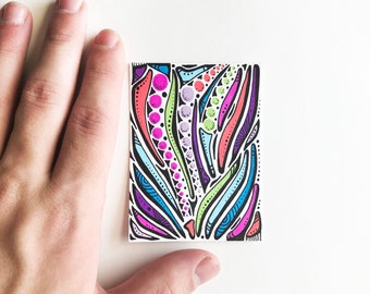 Original Small Abstract Art Work