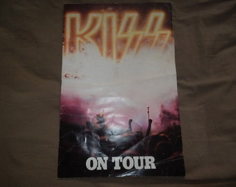 Kiss Tour Book 1976 Rock and Rollover