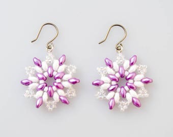 First Spring Snowflake Earring