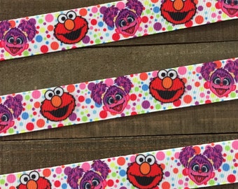 Elmo Ribbon, Sesame Street Ribbon, Abby Ribbon, Elmo and Abby